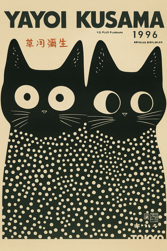Affiche poster yayoi kusama - -,