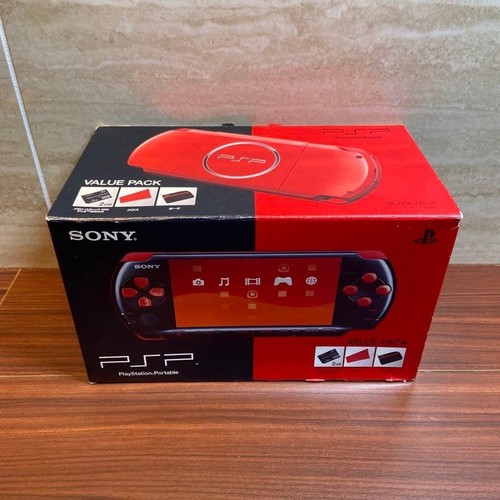 Psp3000 value pack rouge noir - psp3000, rouge/noir