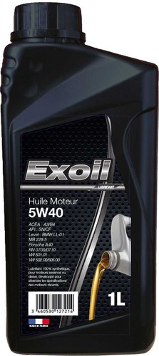 Huile moteur exoil - moteur,