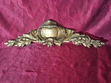 Grand Fronton en Bronze Dore