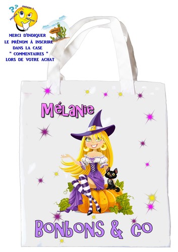 Sac bonbons halloween - à,