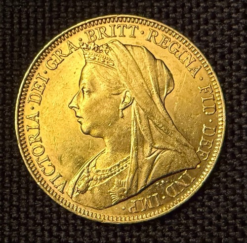 Souverain victoria 1898 - or,