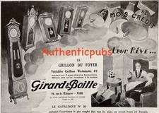 1926 GIRARD & CARILLON BOX AD