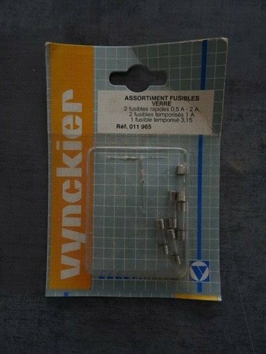 Assortiment fusibles en - fusibles,