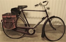 Gazelle Sport Primeur Road Citybike Lugged  Roadbike Dutch Panier Rack 22"