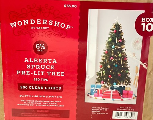 Alberta spruce pre lit tree - alberta,