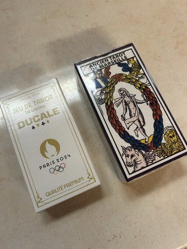 Lot jeu tarot ancien - lot,