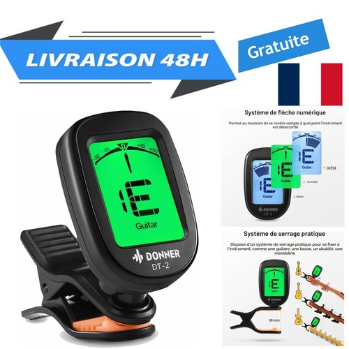 Donner accordeur chromatique - accordeur,