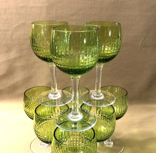 Verre vin cristal - verre, à