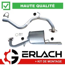 Echappement silencieux pour