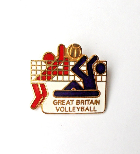 Broche great britain volley - broche,