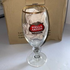 6 STELLA ARTOIS Glasses 13.5oz