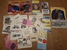 Lot Tracts Dépliants Marklin