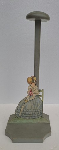 Porte chapeau bois peint - porte,