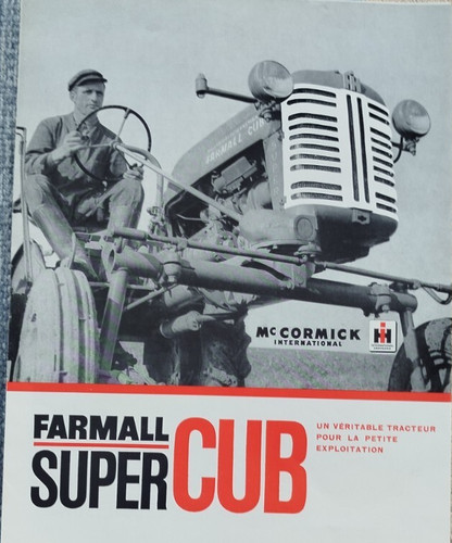 Brochure farmall super cub - brochure,