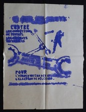 Affiche mai 68 TUDOR EN GREVE