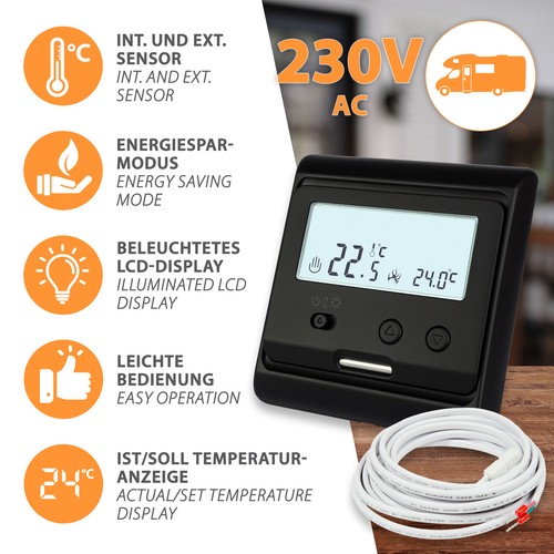 Thermostat heat - thermostat, mi-heat