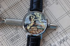 Watch Polyot ultra slim - Girl, vintage watch Luch cal. 2209, watch USSR.