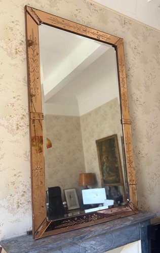 Grand miroir vénitien - , –