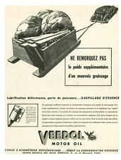 Veedol Antique Gasoline Engine Oil Magazine Advertisement