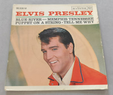 Elvis Presley Blue River disque vinyle 45 tours EP biem 1966 France