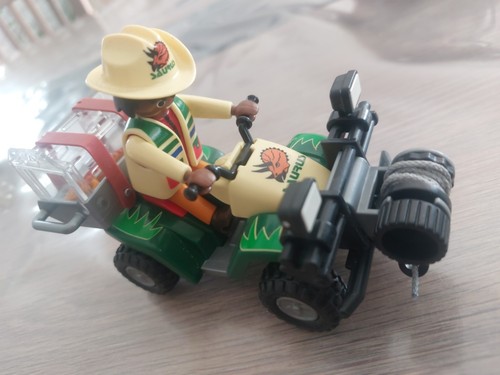 Playmobil vehicule quad a - -,