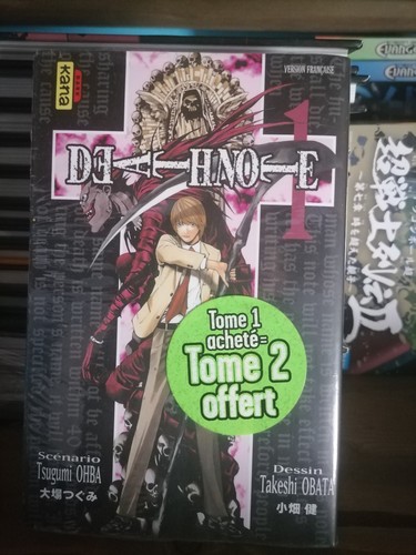 Manga lot death note tome - death,
