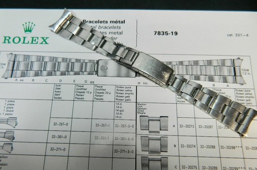 Rolex 7835 357 bracelet - 7835-19,