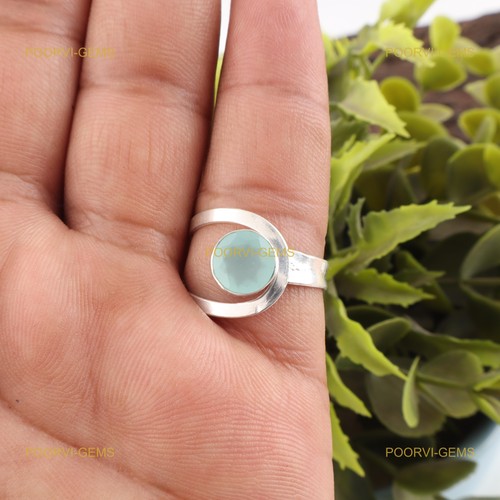 Bague tonneau argent - bague, en