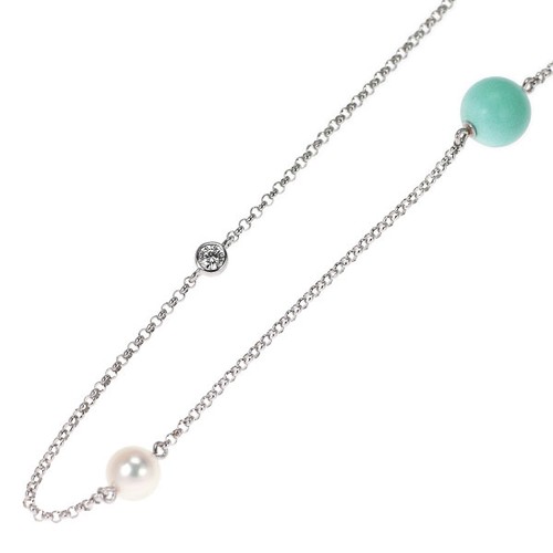 Mikimoto k18wg akoya pearl - mikimoto,