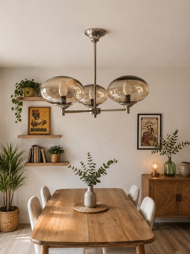Suspension vintage globes - 3,