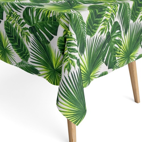 Nappe coton enduit areca - nappe,