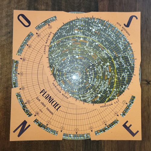 Planisphère carte céleste - planisphère,,