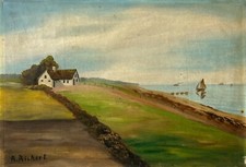 Peinture À L'Huile Côte