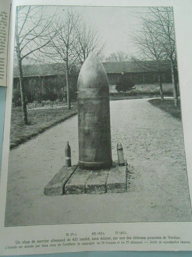 Obus mortier allemand de - un,