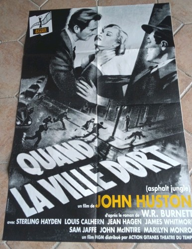 Affiche cinéma quand ville - cinéma, la