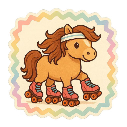 Poney shetland sur - sur, à