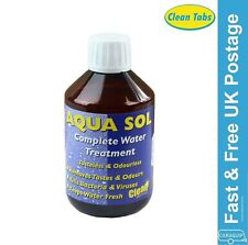 Aqua Sol Water Cleaner Complete Steriliser & Deodoriser 300ml Caravan Motorhome