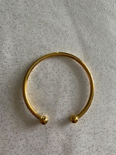 Bracelet jonc ouvert plaqué - bracelet,