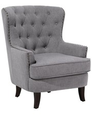 Fauteuil Chesterfield En Tissu