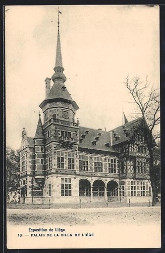 Carte postale liège - carte,