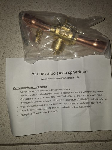 Vanne boisseau sphérique - vanne,