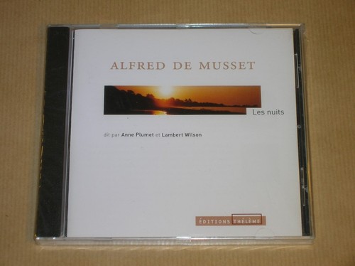 Audio livre rare musset - cd,