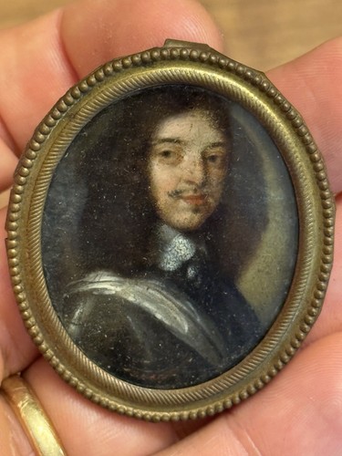 Portrait miniature peinture - portrait,