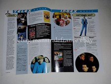 Depeche Mode EMF Frank and the Walters clippings Sweden 1990s Vanessa Paradis ad