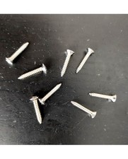 8 VIS Chrome 2.5 x 15mm pour