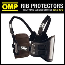 OMP K-Style Karting Carbon Fibre Rib Protection Vest in 4 Sizes Go-Kart Racing