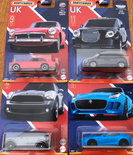 Matchbox mgb coupe levc - matchbox, gt