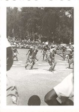 OLD PHOTO CERTAINLY FRENCH CONGO DANCE CEREMONY TRADITIONAL COSTUME