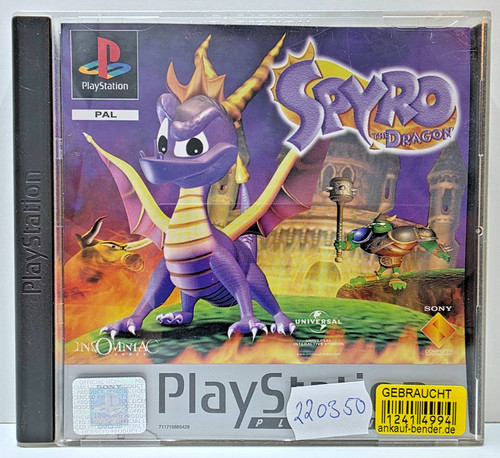 Spyro the dragon playstation - the,
